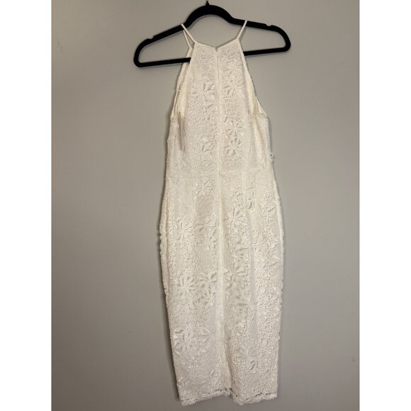 Yumi Kim Save the Date White Lace Dress Size S NWT $215 [jb] - Picture 11 of 12